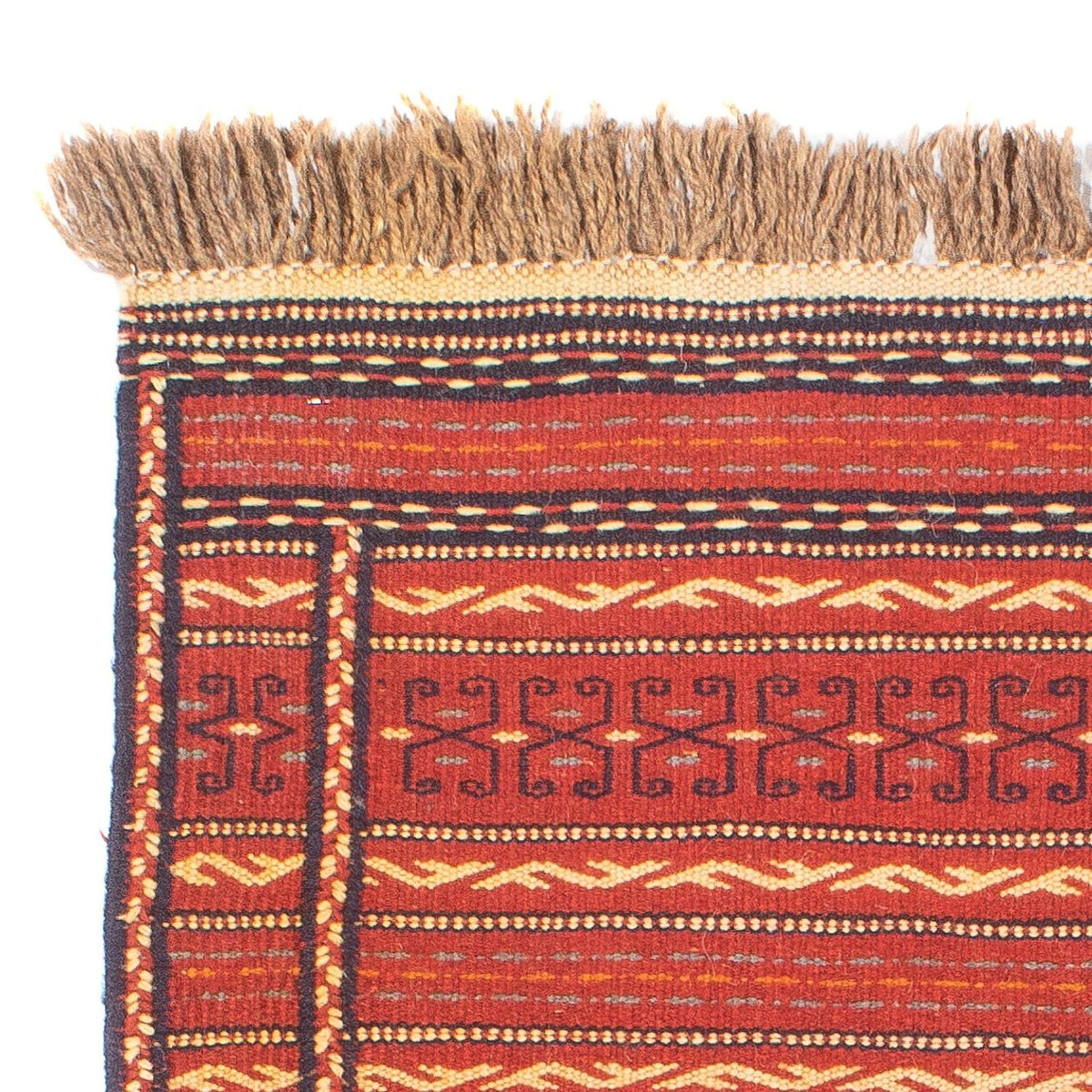 Kelim-tæppe - orientalsk - 130 x 80 cm - flerfarvet