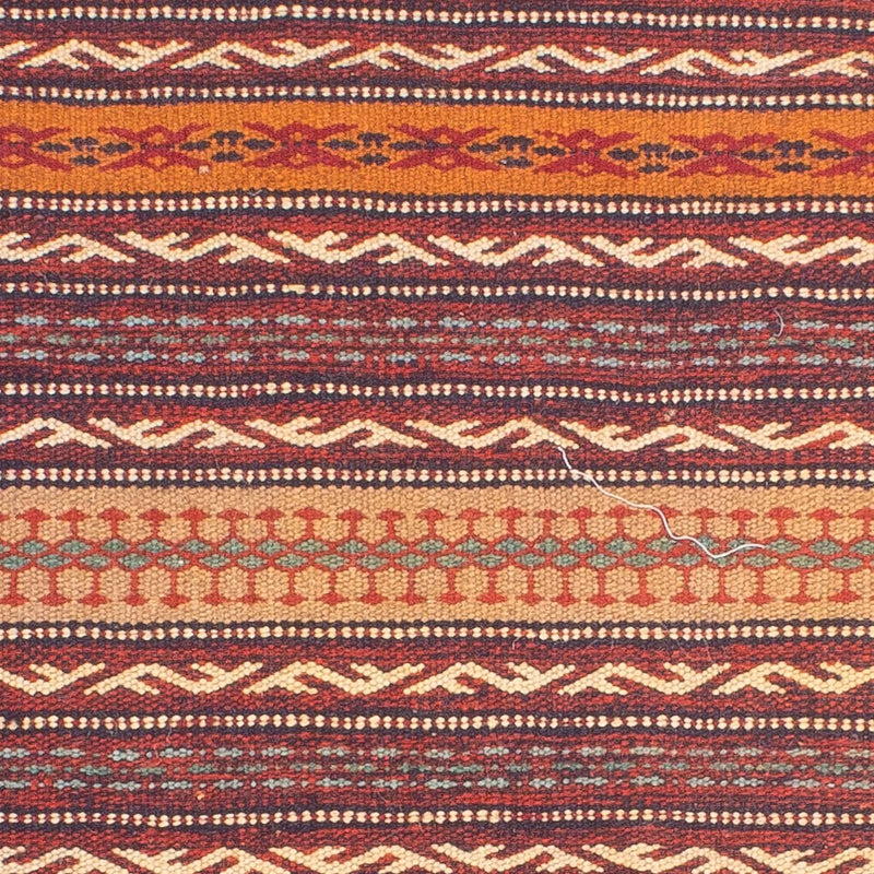 Kelim-tæppe - orientalsk - 122 x 78 cm - flerfarvet