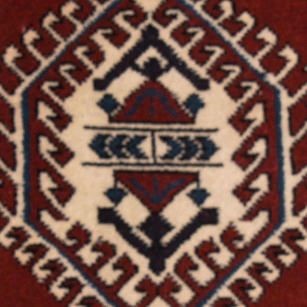 Persisk tæppe - Nomadisk - 54 x 40 cm - flerfarvet