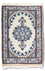 Persisk tæppe - Nain - 60 x 40 cm - creme