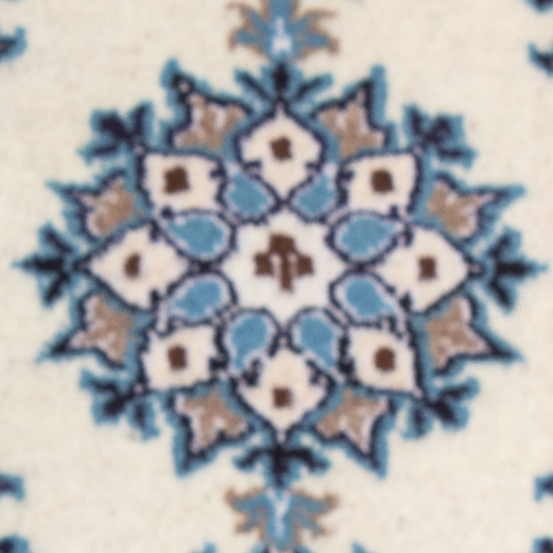 Persisk tæppe - Nain - 60 x 40 cm - creme
