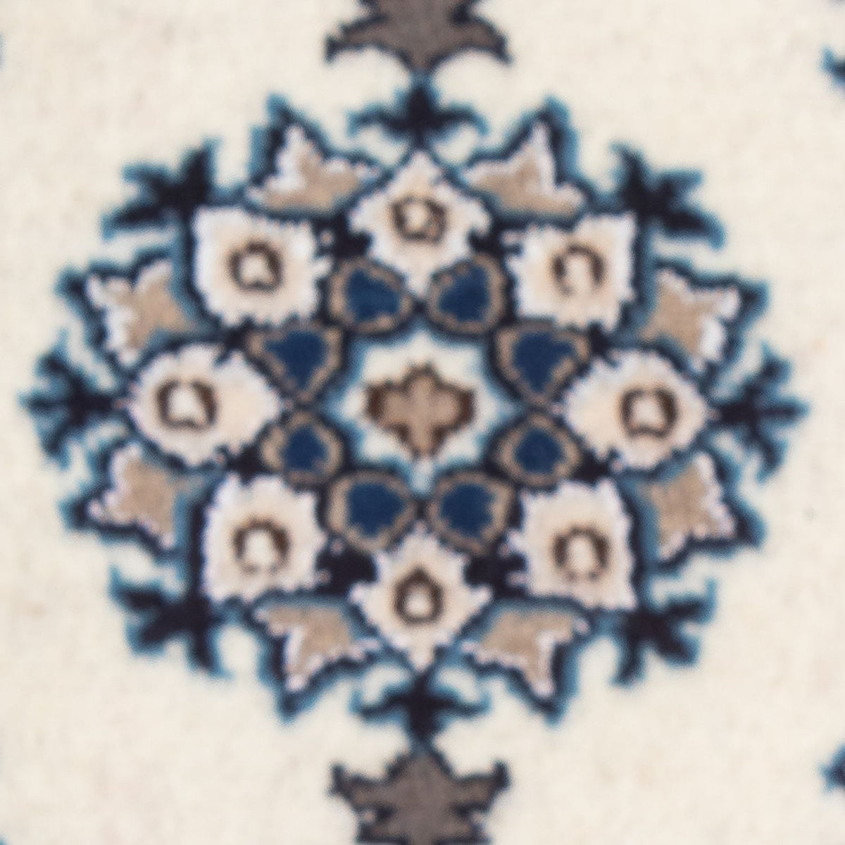 Persisk tæppe - Nain - 60 x 40 cm - creme