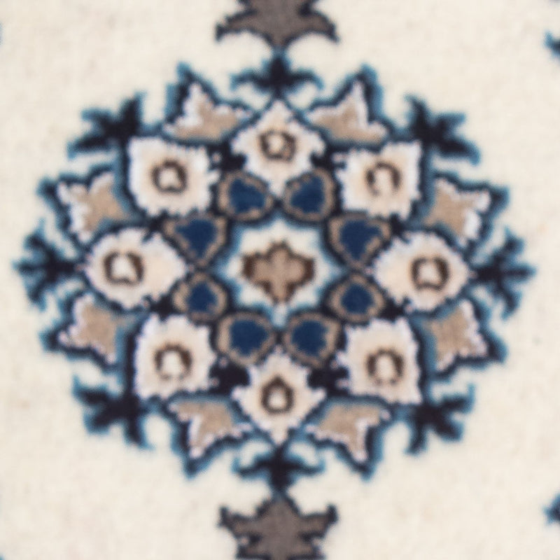 Persisk tæppe - Nain - 60 x 40 cm - creme