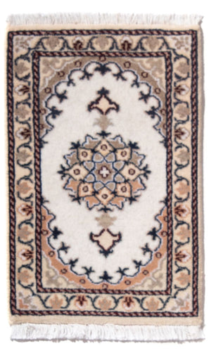 Persisk tæppe - Nain - 60 x 40 cm - creme