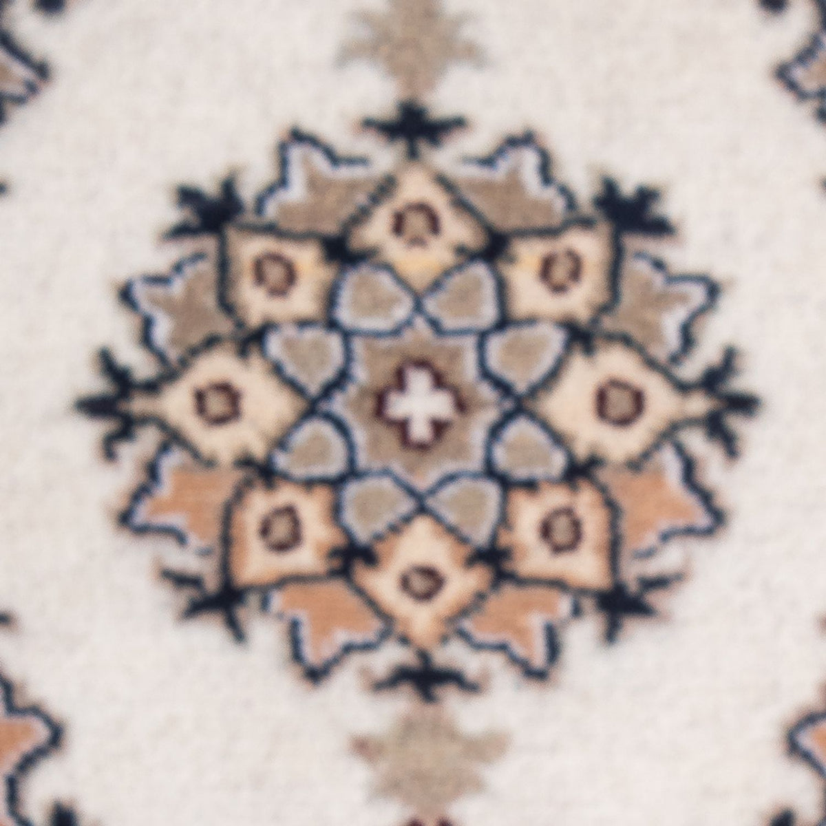 Persisk tæppe - Nain - 60 x 40 cm - creme