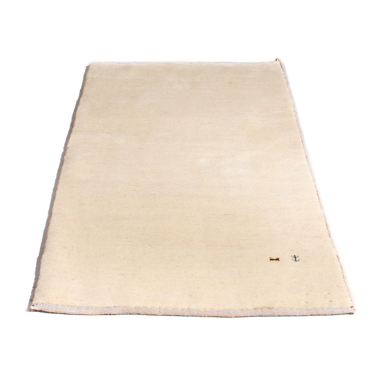 Gabbeh-tæppe - Persisk - 160 x 75 cm - creme