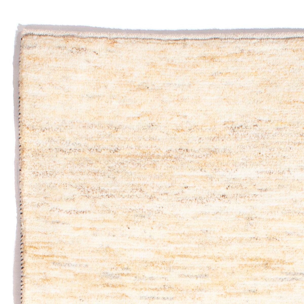 Gabbeh-tæppe - Persisk - 136 x 72 cm - lys beige