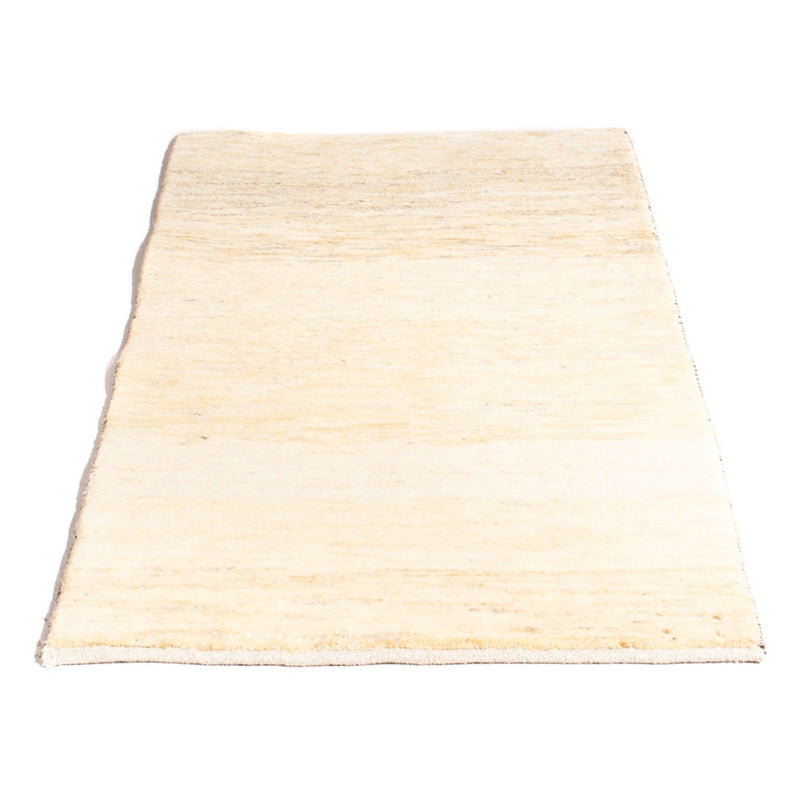 Gabbeh-tæppe - Persisk - 136 x 72 cm - lys beige