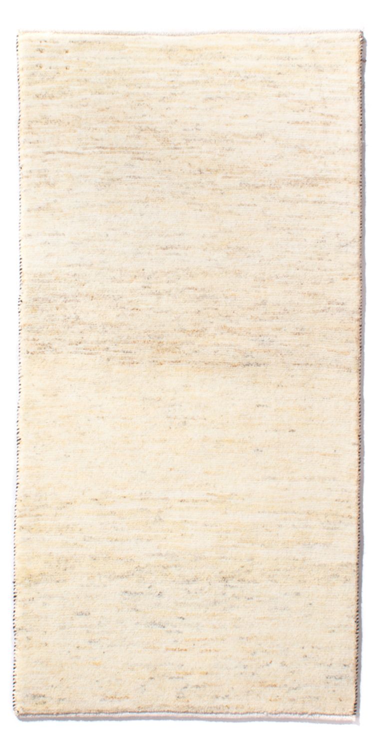 Gabbeh-tæppe - Persisk - 142 x 70 cm - lys beige