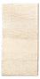 Gabbeh-tæppe - Persisk - 142 x 70 cm - lys beige
