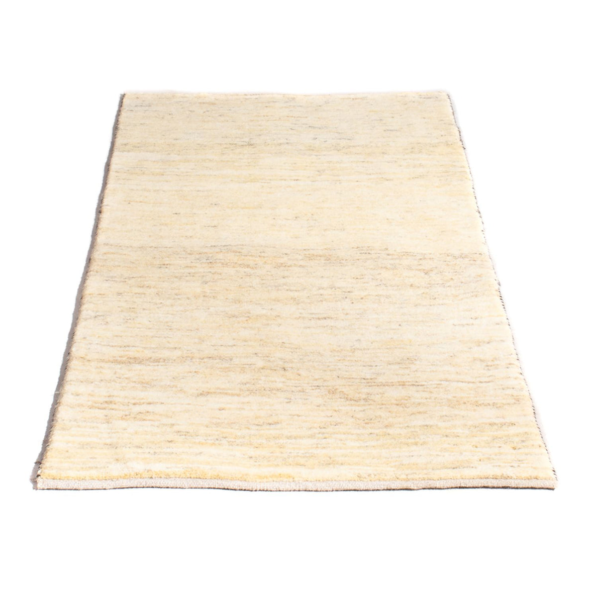 Gabbeh-tæppe - Persisk - 142 x 70 cm - lys beige
