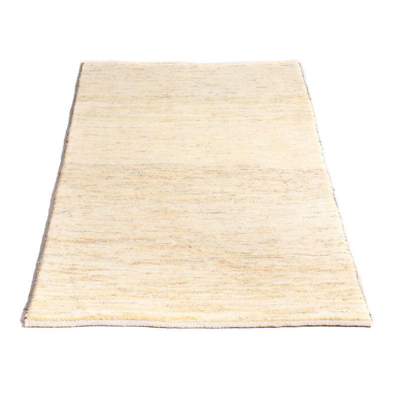 Gabbeh-tæppe - Persisk - 142 x 70 cm - lys beige