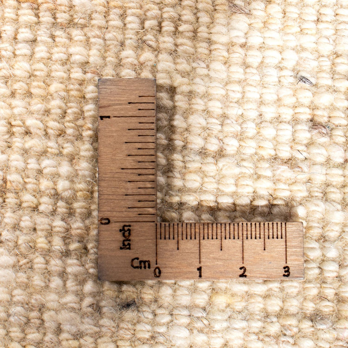 Gabbeh-tæppe - Persisk - 142 x 70 cm - lys beige