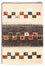 Gabbeh-tæppe - Persisk - 92 x 63 cm - flerfarvet