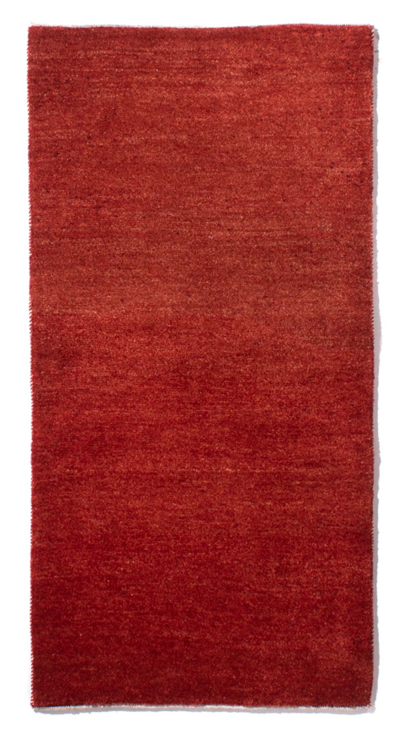 Gabbeh-tæppe - Persisk - 142 x 75 cm - rød