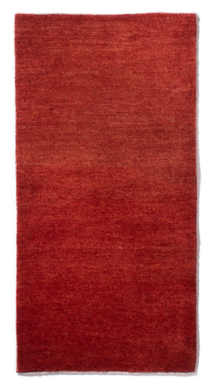 Gabbeh-tæppe - Persisk - 142 x 75 cm - rød
