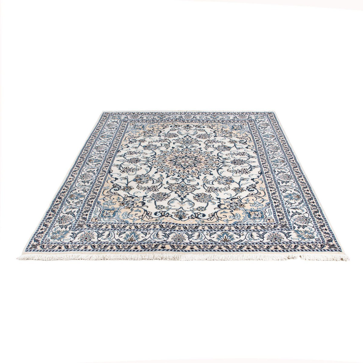 Persisk tæppe - Nain - 197 x 150 cm - beige