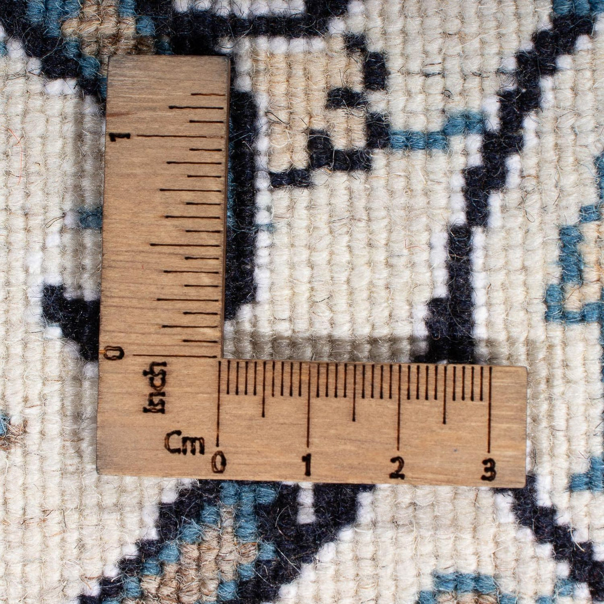 Persisk tæppe - Nain - 197 x 150 cm - beige