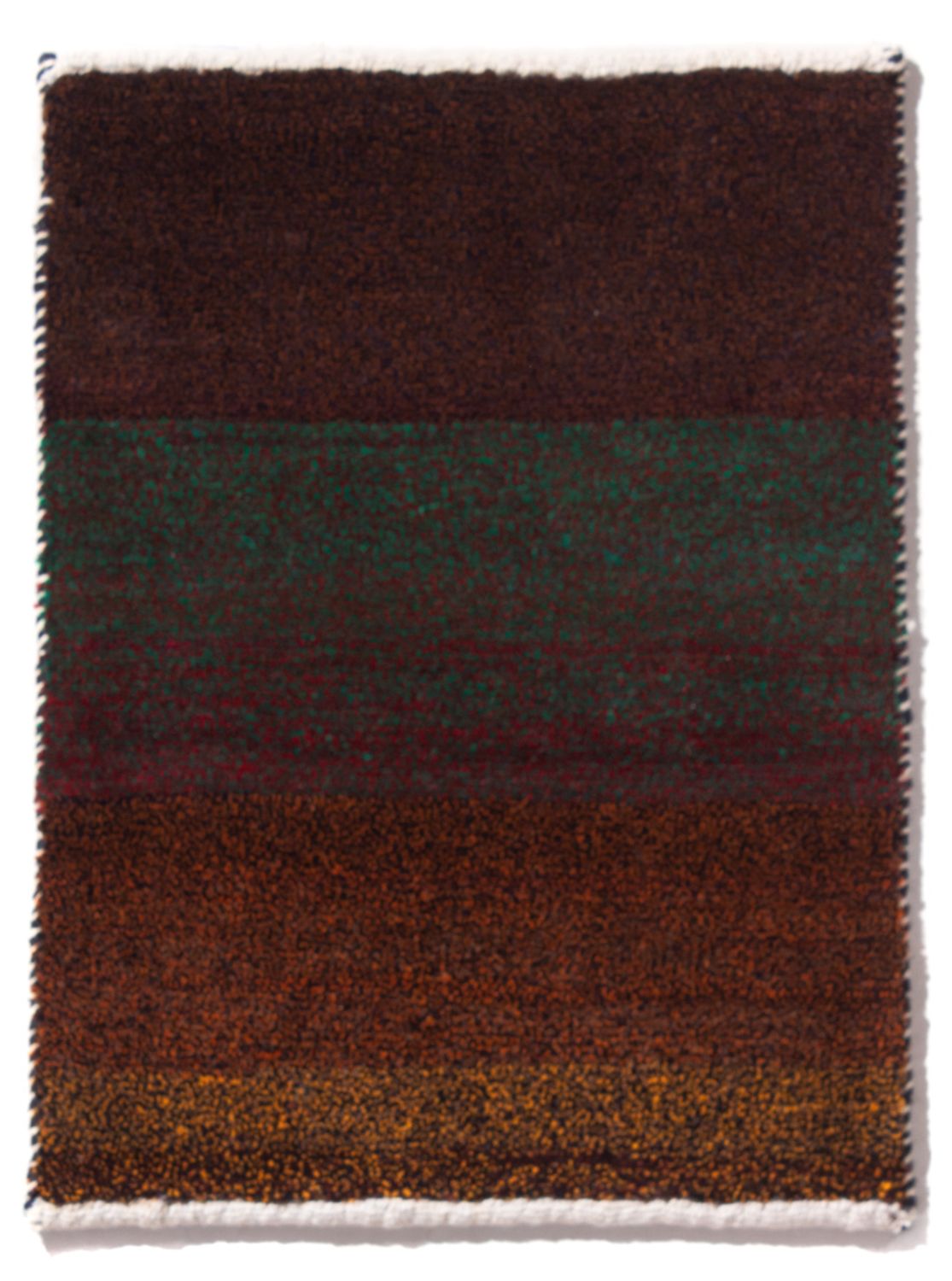 Gabbeh-tæppe - Persisk - 60 x 40 cm - bordeaux rød