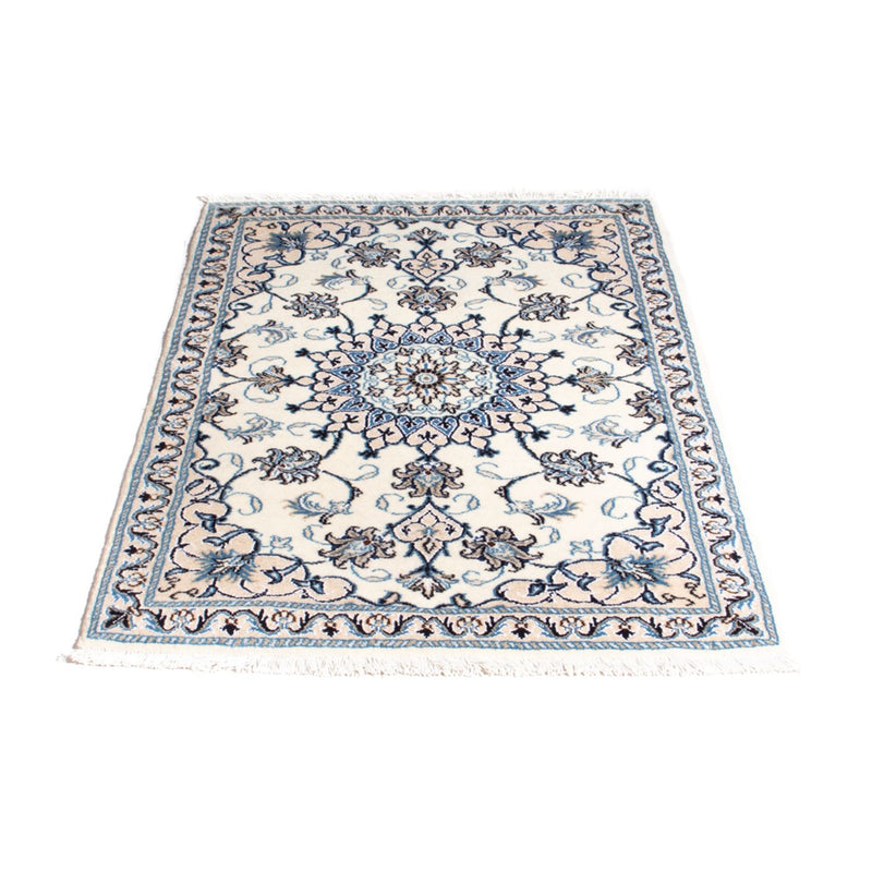 Persisk tæppe - Nain - 139 x 88 cm - creme