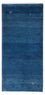 Gabbeh-tæppe - Persisk - 142 x 69 cm - mørkeblå