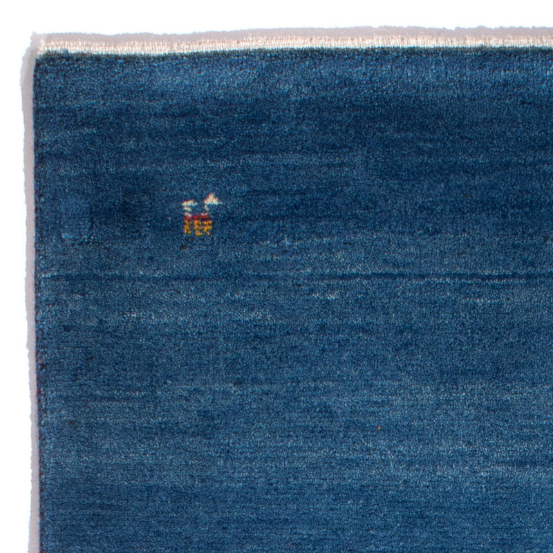 Gabbeh-tæppe - Persisk - 142 x 69 cm - mørkeblå