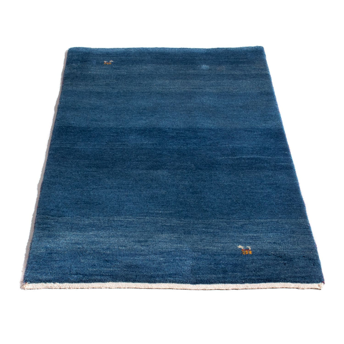 Gabbeh-tæppe - Persisk - 142 x 69 cm - mørkeblå