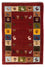 Gabbeh-tæppe - Persisk - 88 x 61 cm - flerfarvet