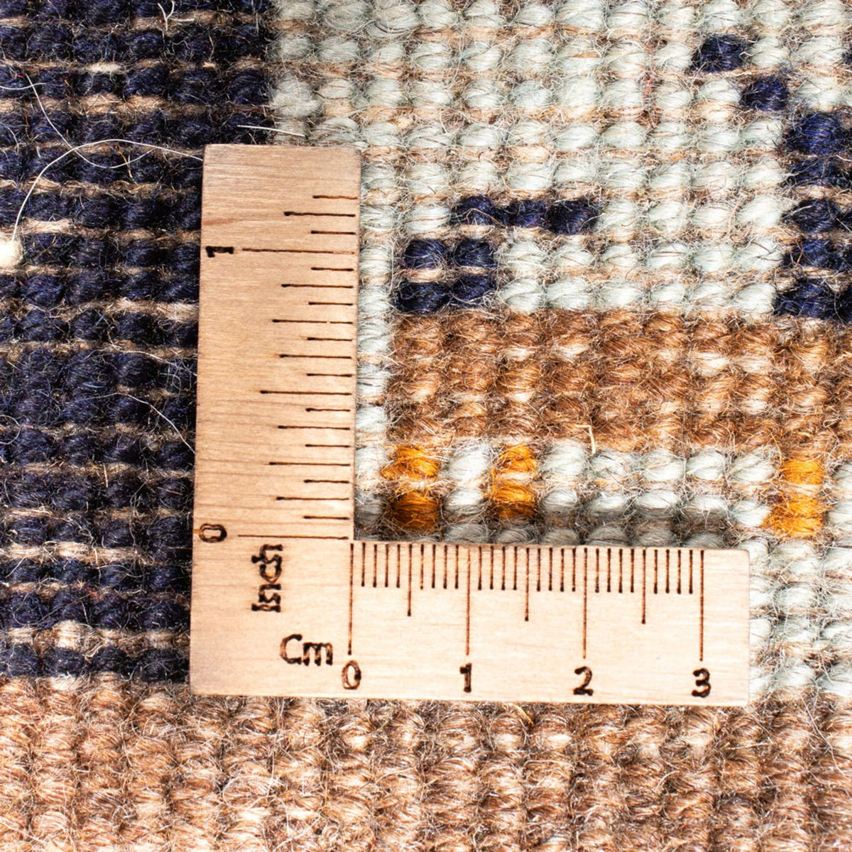 Gabbeh-tæppe - Persisk - 88 x 61 cm - flerfarvet