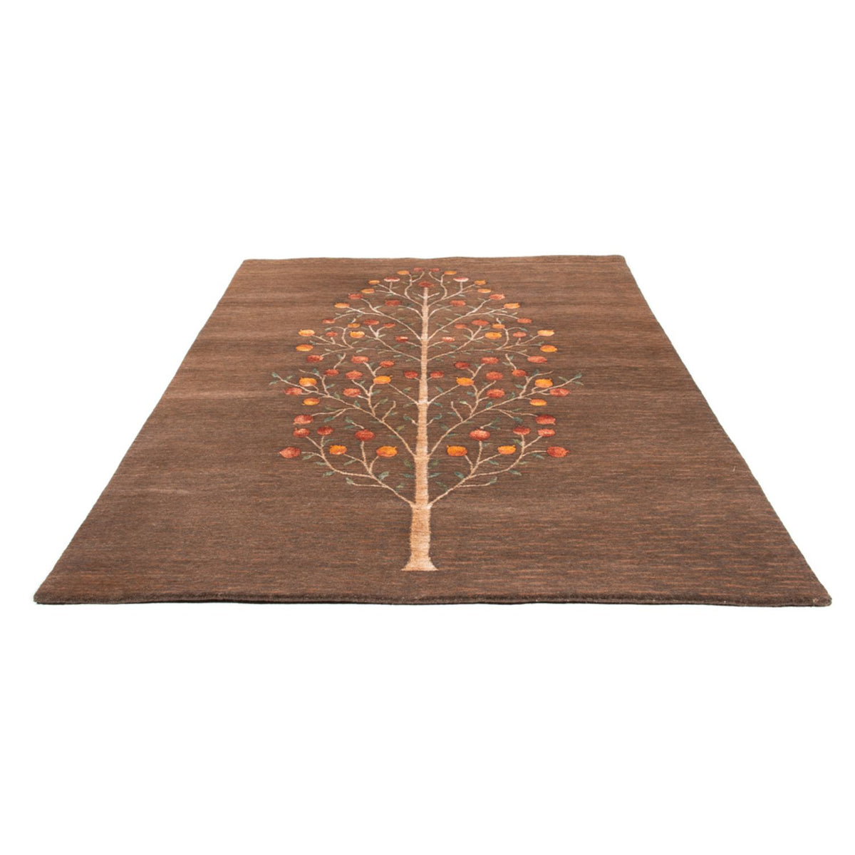Designer tæppe - 249 x 187 cm - brun