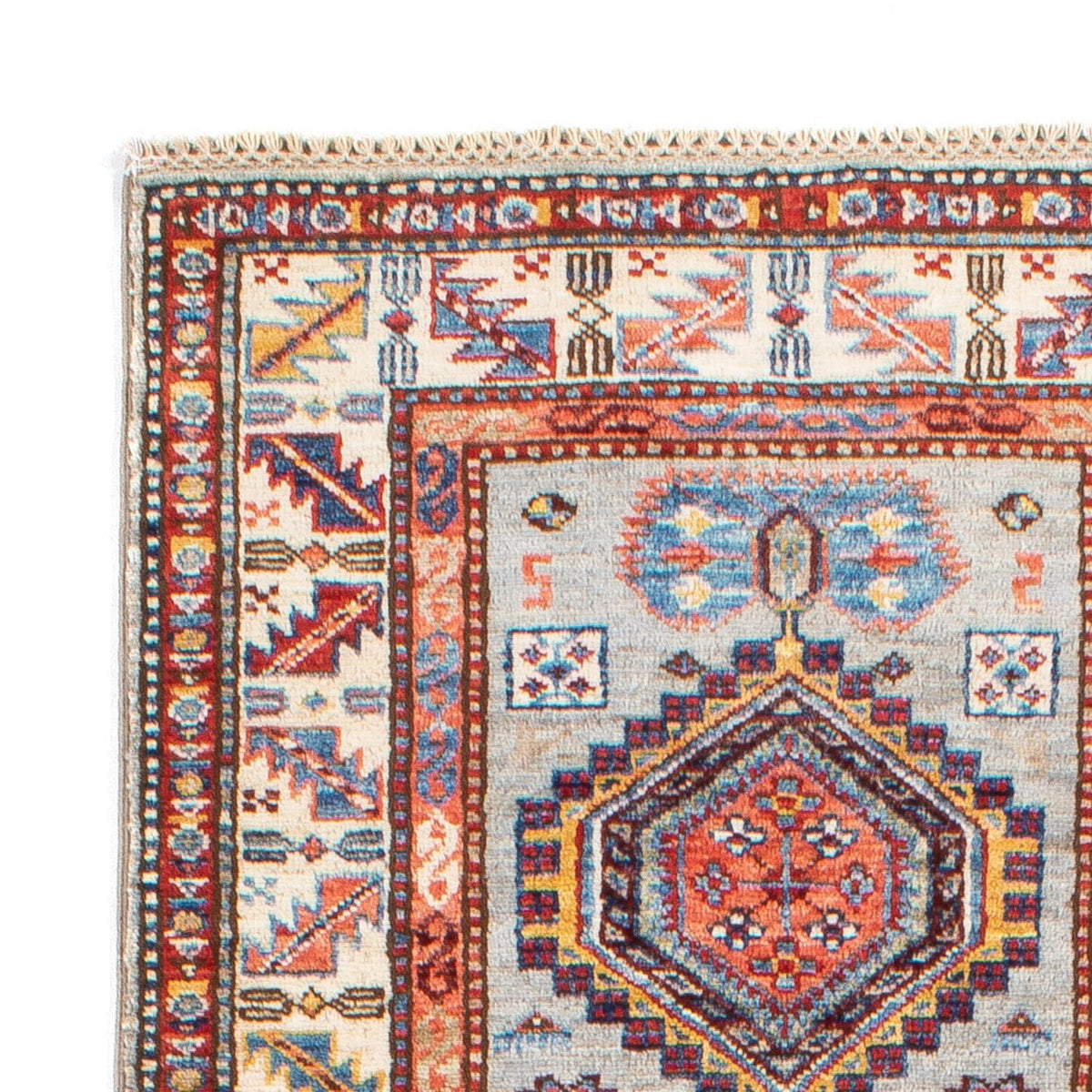 Løber Ziegler Carpet - Kazak - 228 x 74 cm - lyseblå
