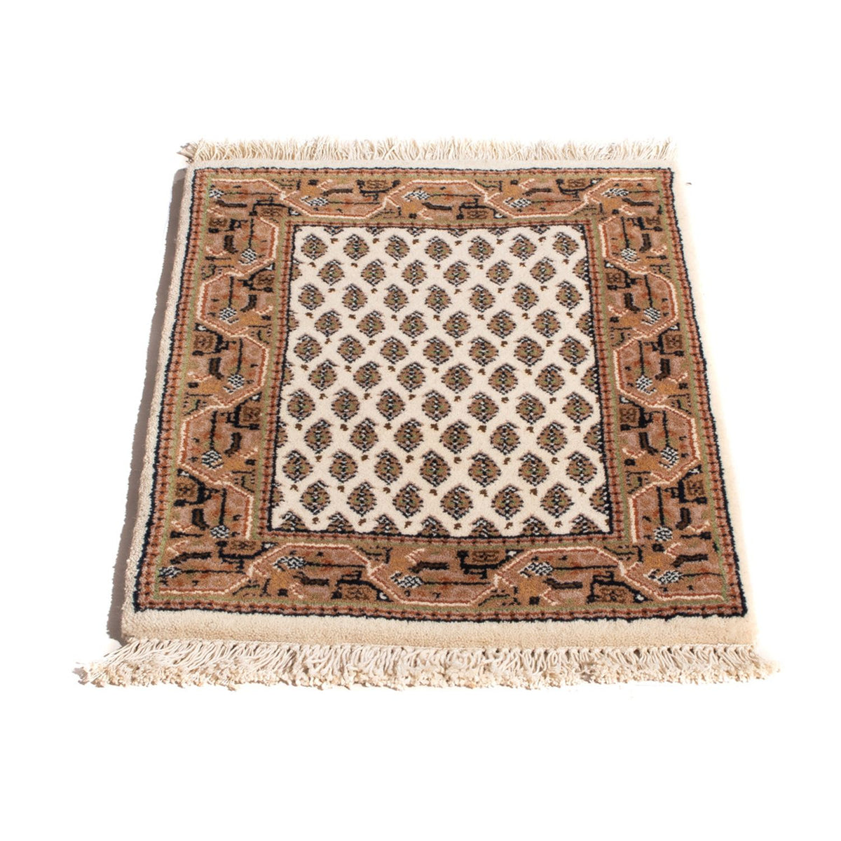 Orientalsk tæppe - Mir - Indus - 60 x 40 cm - creme