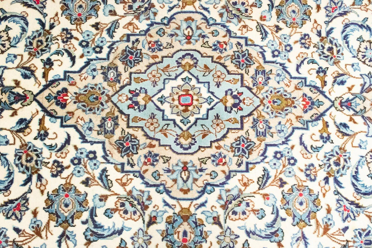 Persisk tæppe - Keshan - 306 x 195 cm - beige