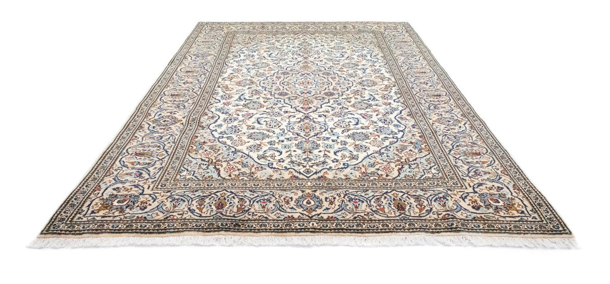 Persisk tæppe - Keshan - 306 x 195 cm - beige