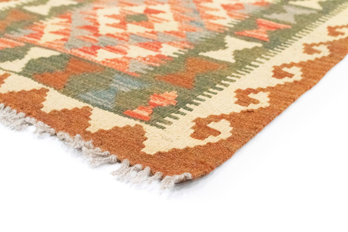 Kelim-tæppe - orientalsk - 90 x 60 cm - brun