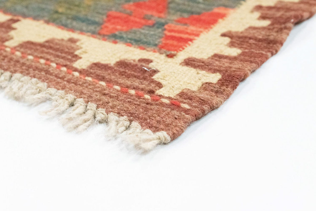 Kelim-tæppe - orientalsk - 90 x 60 cm - orange