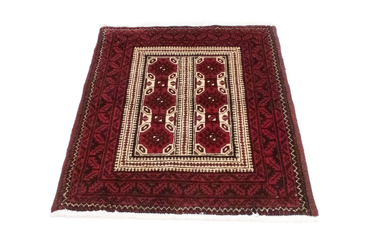 Baluch-tæppe - 95 x 74 cm - rød