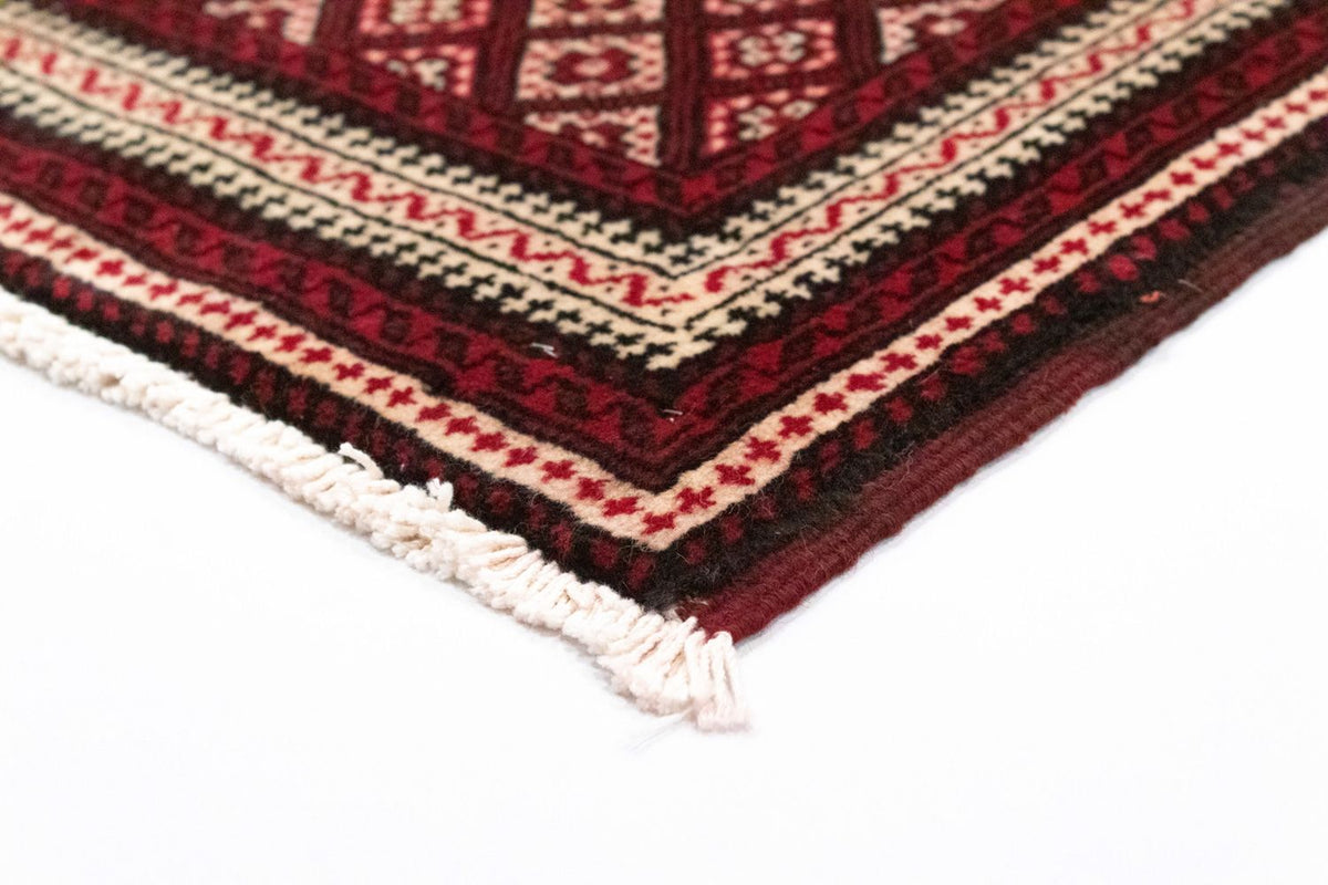 Baluch-tæppe - 84 x 70 cm - rød