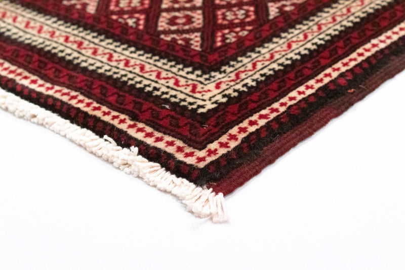 Baluch-tæppe - 84 x 70 cm - rød