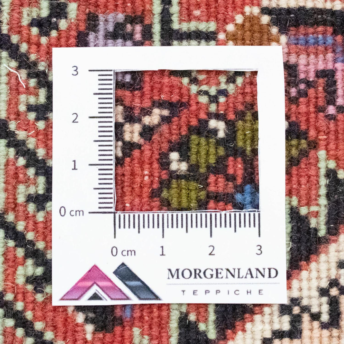 Persisk tæppe - Bijar - 60 x 40 cm - brun