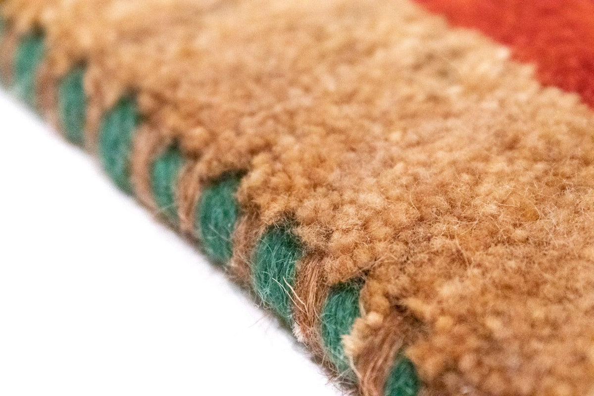 Gabbeh-tæppe - Persisk - 60 x 40 cm - flerfarvet