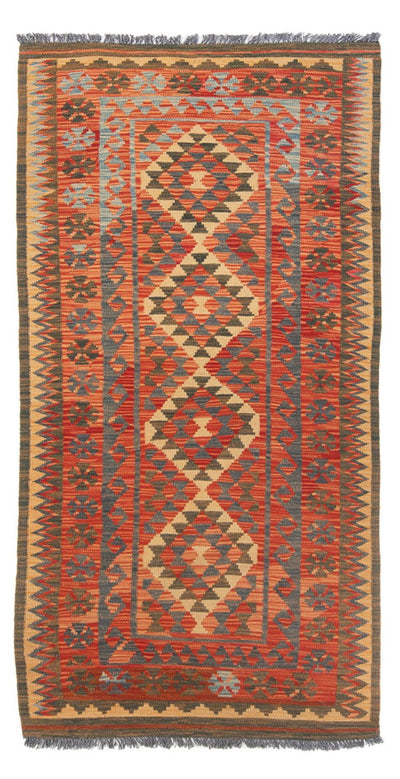 Kilim Maimana Tæppe 98x206cm - Uldtæppe
