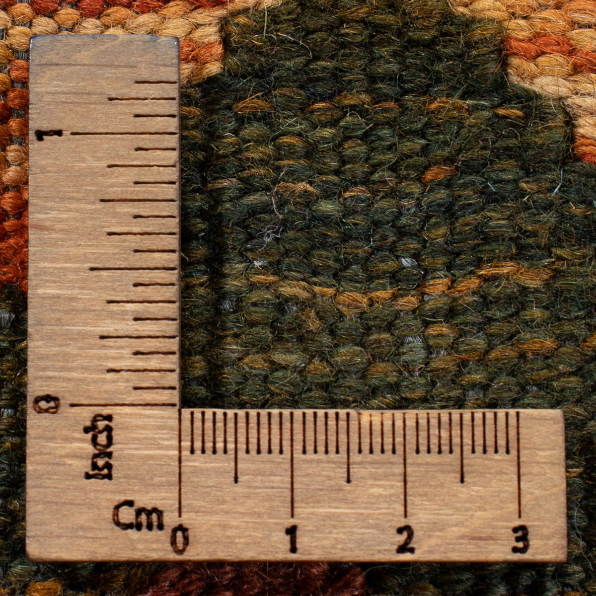 Kelim Carpet - Splash - 204 x 158 cm - flerfarvet