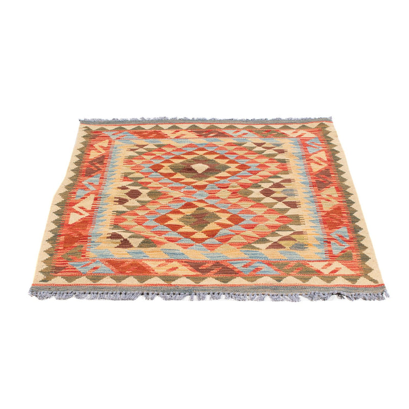 Kelim Carpet - Splash - 114 x 87 cm - flerfarvet