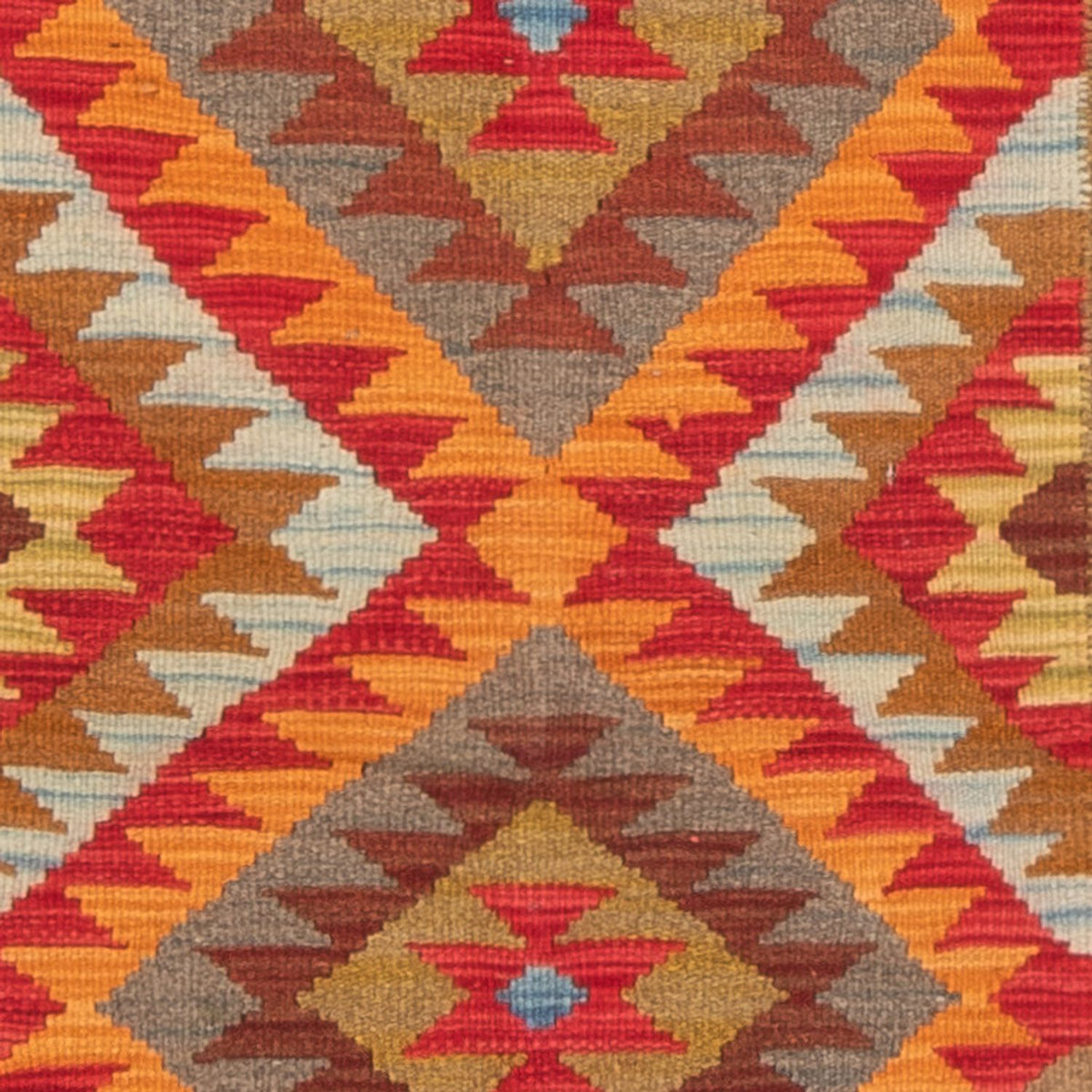Kelim Carpet - Splash - 149 x 103 cm - flerfarvet