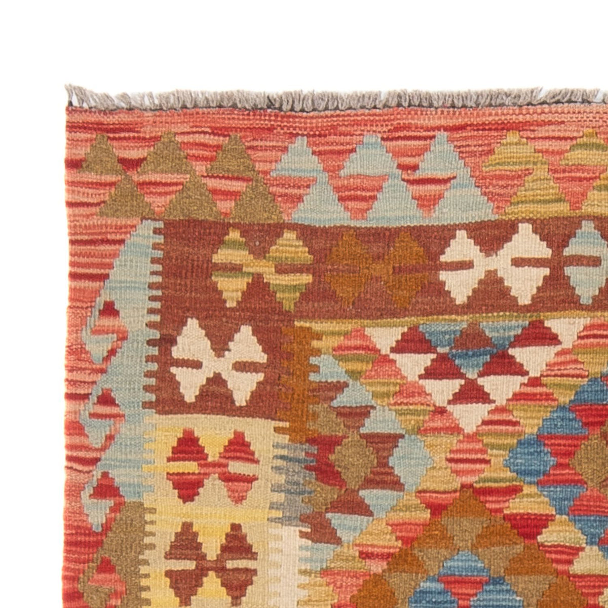 Kelim Carpet - Splash - 149 x 98 cm - flerfarvet