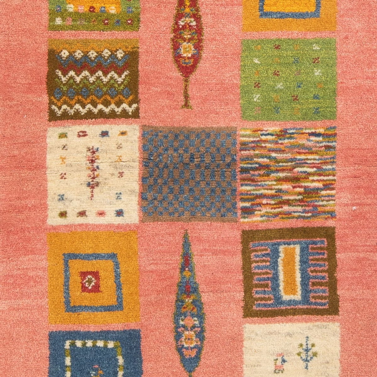 Løber Gabbeh-tæppe - Persisk - 198 x 83 cm - flerfarvet