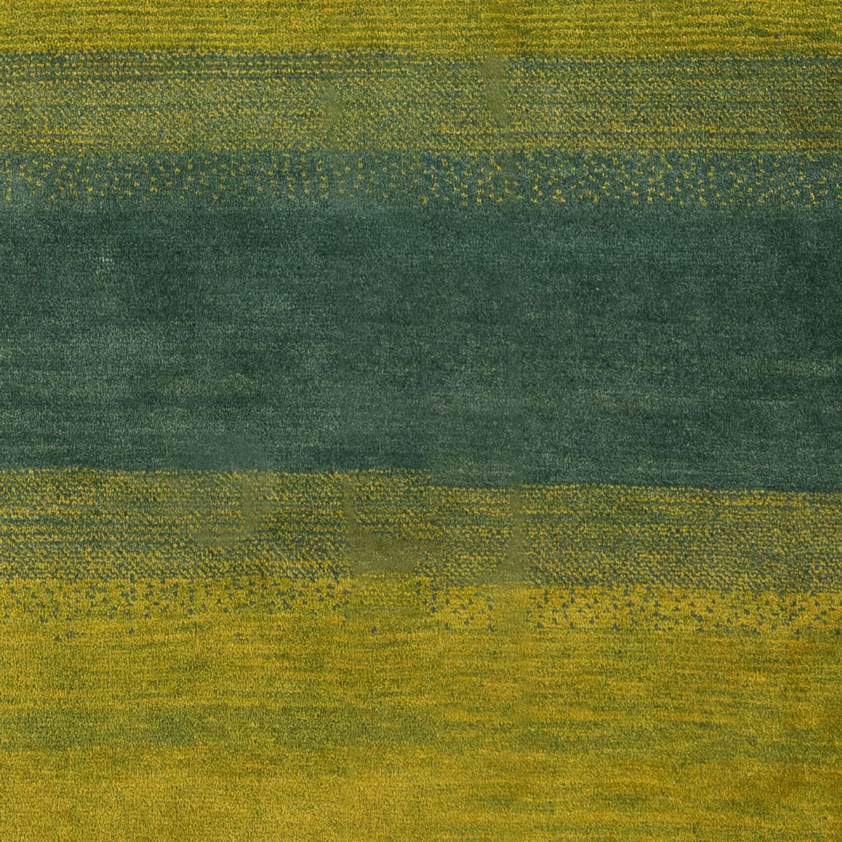 Gabbeh-tæppe - Persisk - 204 x 152 cm - grøn