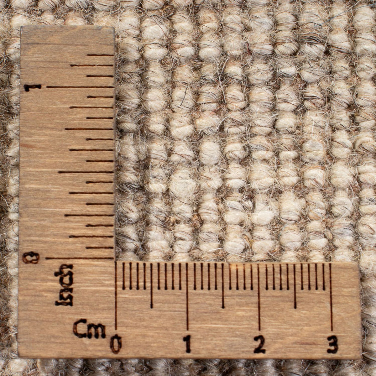 Gabbeh-tæppe - Persisk - 200 x 151 cm - mørk beige
