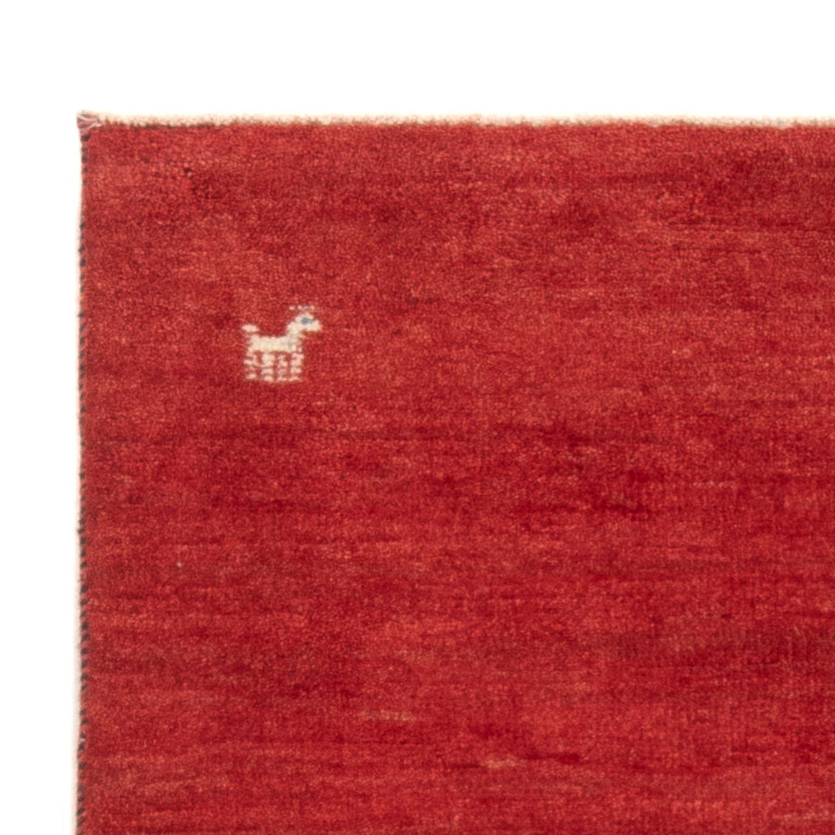 Gabbeh-tæppe - Persisk - 139 x 73 cm - rød